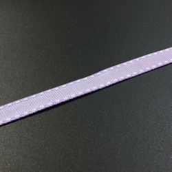 Crafting Ribbon (per metre) Dash Trim - Lilac