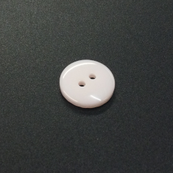 Pink Bead Edge Buttons (15mm/24L)