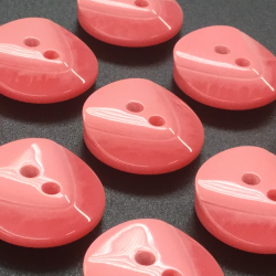 Chunky Flash Buttons Pink (18mm/28L)