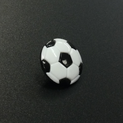 Black/White Football Buttons (18mm/28L)