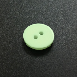 Green Floral Damask Buttons (15mm/24L)	