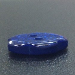 Flower Glitter Buttons Blue (18mm/28L)