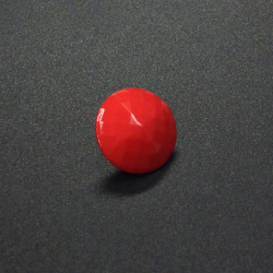 Red Honeycomb Buttons (15mm/24L)