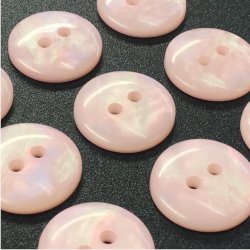 Iridescent Buttons Pink (15mm/24L)