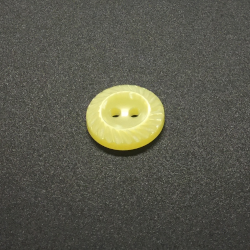 Small Mill Buttons Lemon (14mm/22L)