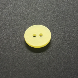 Small Mill Buttons Lemon (14mm/22L)