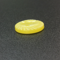 Small Mill Buttons Lemon (14mm/22L)
