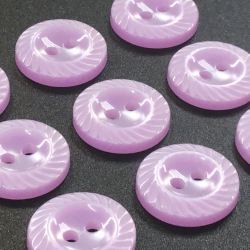 Small Milled Edge Buttons Lilac (14mm/22L)