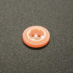 Small Mill Buttons Peach (14mm/22L)