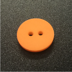 Mother of Pearl Buttons Orange (15mm/24L)