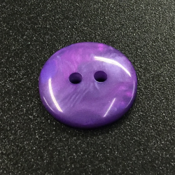 Mother of Pearl Buttons Purple (15mm/24L)