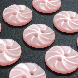 Pink Citrus Buttons (15mm/24L)