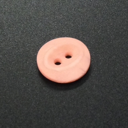 Peach Oval Buttons (15mm/24L)