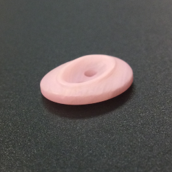 Pink Oval Buttons (15mm/24L)