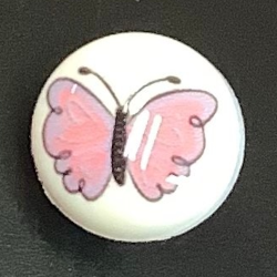 Novelty Buttons (15mm/24L) Butterfly