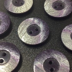 Plate Shimmer Buttons Purple (18mm/28L)