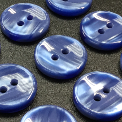 Lined Buttons Royal Blue (15mm/24L)