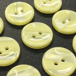 Lined Buttons Sherbet Lemon (15mm/24L)
