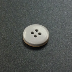 Grey Painted Wooden Buttons (15mm/24L)