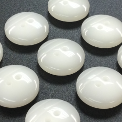 White Side-Cut Buttons (15mm/24L)