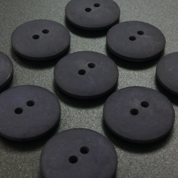 Matte Navy Blue Smarties Buttons (20mm/32L)