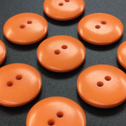 Pumpkin Smarties Buttons (20mm/32L)