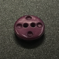 Swirl Edge Buttons Burgundy (15mm/24L)