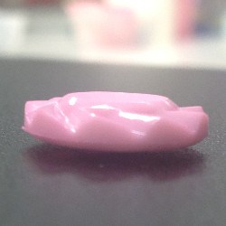 Swirl Edge Buttons Pink (15mm/24L)