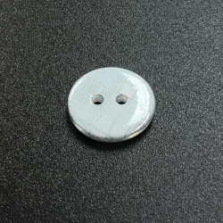 Tartan Buttons Light Blue (15mm/24L)