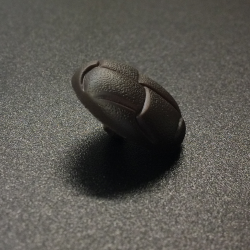 Brown Football Buttons (20mm/32L)