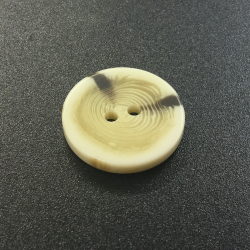 Aran Ridge Horn Buttons (23mm)