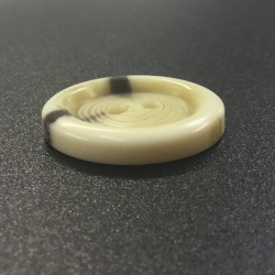 Aran Ridge Horn Buttons (23mm)