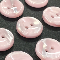 Lined Buttons Baby Pink (12mm/20L)