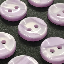 Lined Buttons Lilac (12mm/20L)