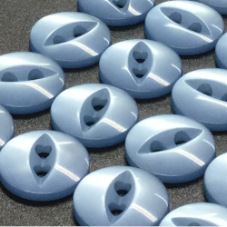 Fisheye Buttons Denim Blue (11mm/18L)