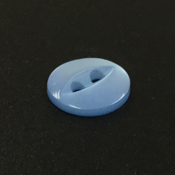 Fisheye Buttons Denim Blue (11mm/18L)