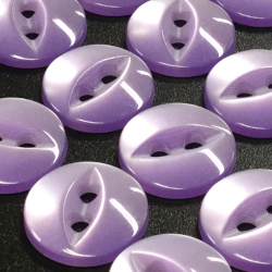 Fisheye Buttons Lilac (11mm/18L)