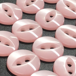 Fisheye Buttons Pink (11mm/18L)