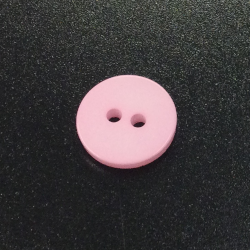 Pink Floral Damask Buttons (12mm/20L)