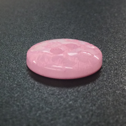 Pink Floral Damask Buttons (12mm/20L)