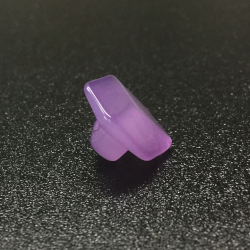 Hexagonal Buttons (11mm/18L) Purple