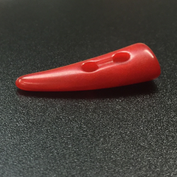 Horn Buttons Red (32mm x 14mm)