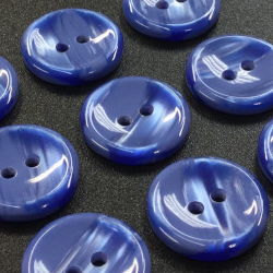 Lined Buttons Blue (18mm/28L)