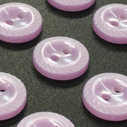Small Mill Buttons Lilac (11mm/18L)