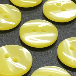 Shimmer Buttons Lemon (15mm/24L)