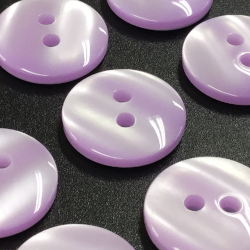 Shimmer Buttons Lilac (15mm/24L)