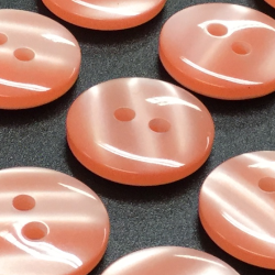 Shimmer Buttons Peach (15mm/24L)