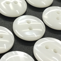 Shimmer Buttons White (15mm/24L)