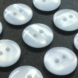 Shimmer Round Buttons Blue (15mm/24L)