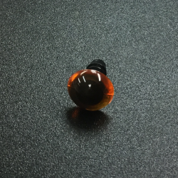 Amber Teddy Bear Safety Eyes (10mm)